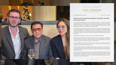 Miss Universe Organization denies ownership transfer claims