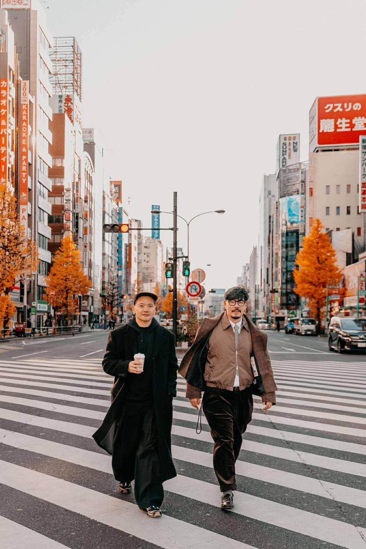 MASTER chef Kerwin Go and Jose Decolongon in Tokyo.