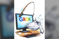 AN ‘edit image’ button in the Grok chatbot allows users to partially or completely remove clothing from women or children in pictures.