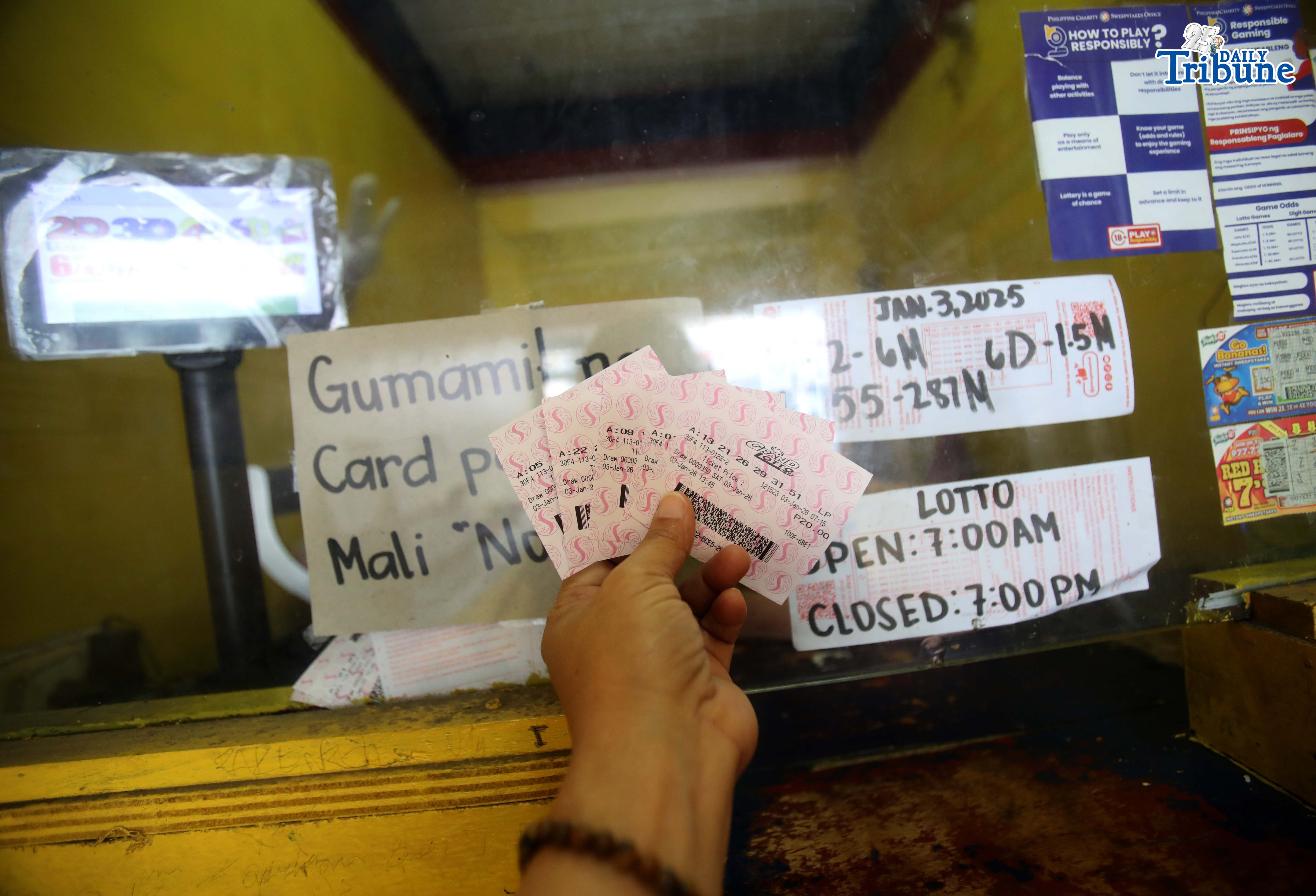 Lotto bettor eyes P280-million Grand Lotto jackpot