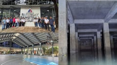 QC opens basketball court that doubles as flood detention basin