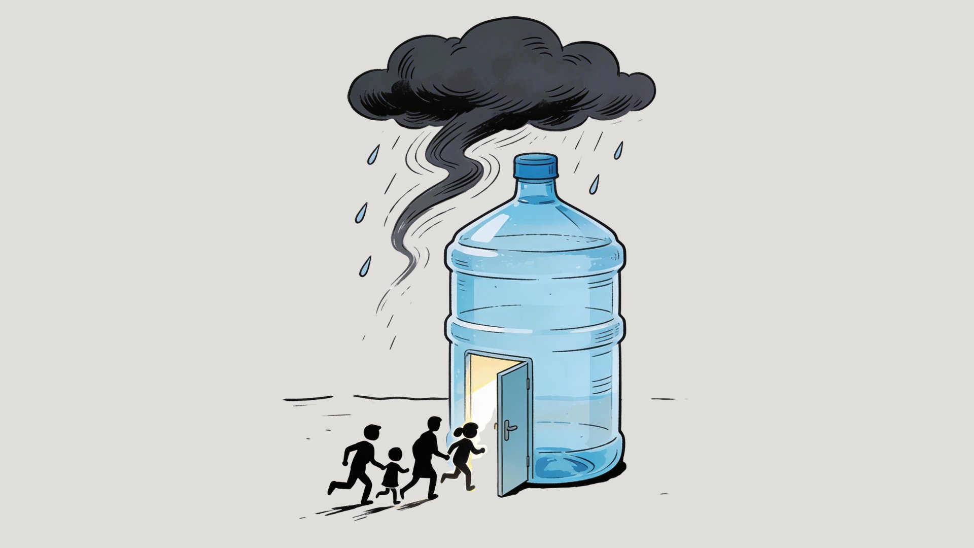Transforming plastic waste into emergency shelters