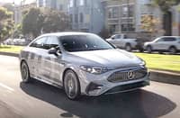 ARRIVING at CES 2026, the all-new electric Mercedes-Benz GLC is shown in a quiet residential setting that highlights its clean design and fully electric shift.