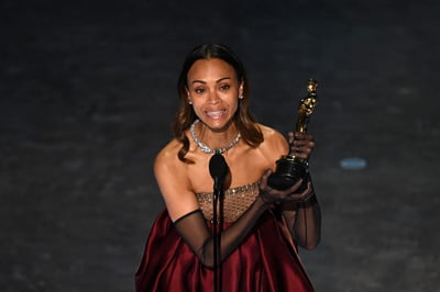 Zoe Saldana becomes second most bankable Hollywood star