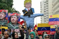 ACTIVISTS in Karachi, Pakistan hold placards and chant slogans during a protest against the United States' military strikes on Venezuela and the capture of President Nicolás Maduro and his wife, Cilia Flores. The dramatic US operation targeted military sites in Caracas and surrounding areas, culminating in Maduro's extraction and transfer to New York to face drug-trafficking charges after a months-long escalation in tensions between President Donald Trump and the Venezuelan leader.