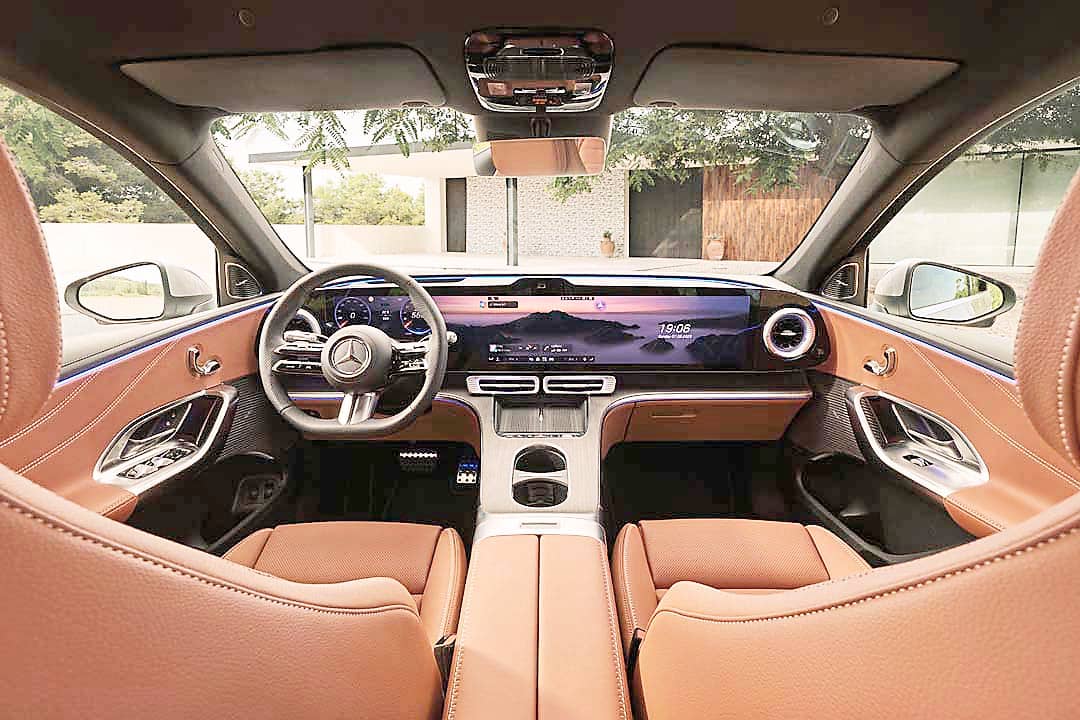 SEEN on public roads, the all-new electric Mercedes-Benz CLA demonstrates the brand’s push toward advanced driver assistance and connected driving technology.