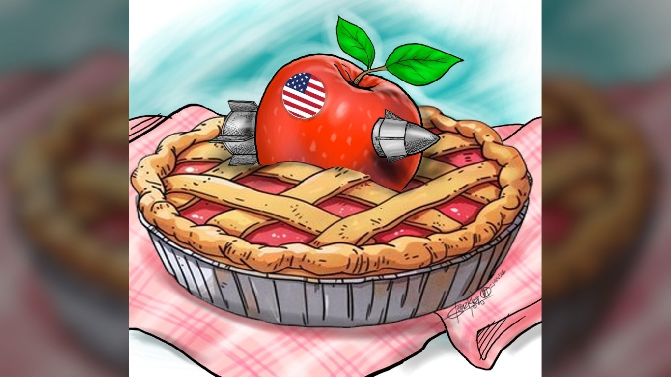 As American as apple pie and airstrikes