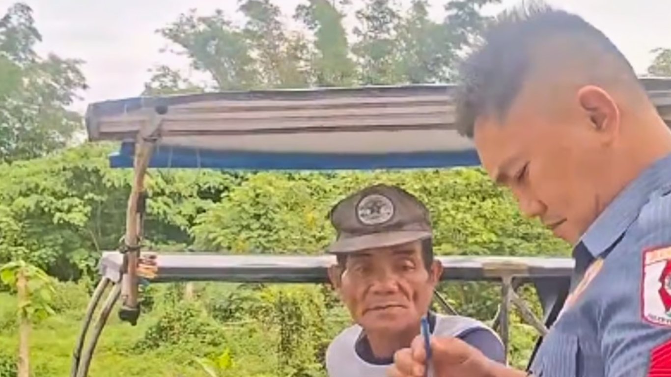 Baler cop helps drunk driver get home