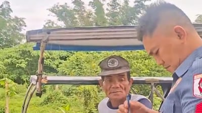 Baler cop helps drunk driver get home