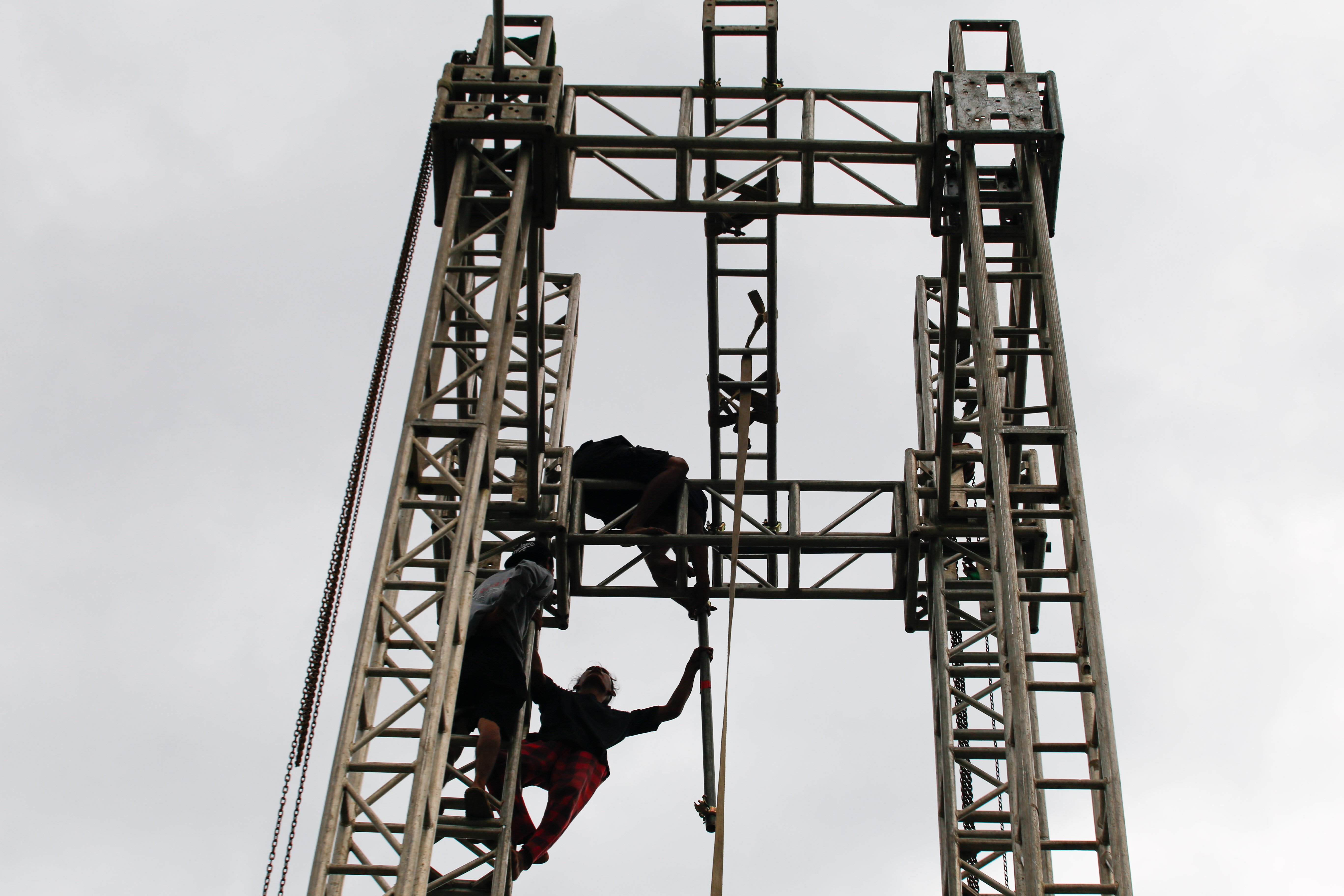 Preparations for the Feast of Nazareno 