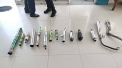 Taguig cops crack whip vs loud exhaust