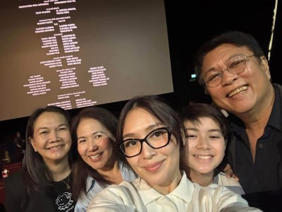 Kathryn Bernardo rings in New Year’s Eve at family screening of 'UnMarry'