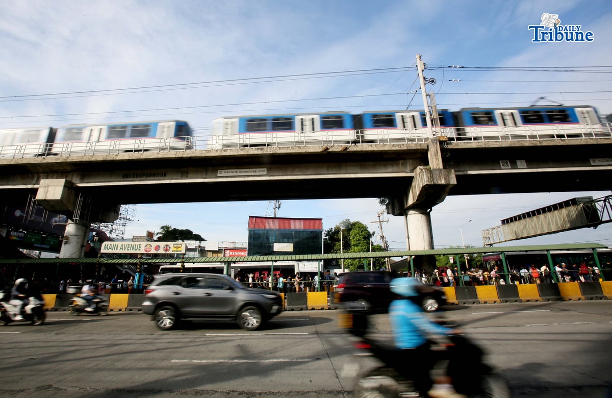 Rehabilitated EDSA bus way
