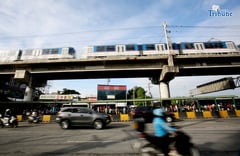 Rehabilitated EDSA bus way
