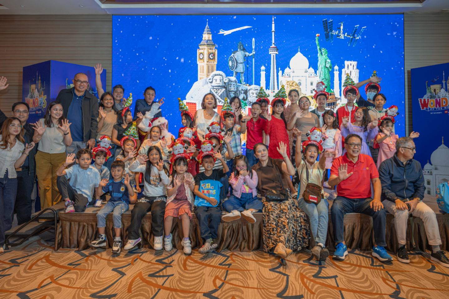 Solaire hosts Gift of Life children at Brickman Wonders of the World