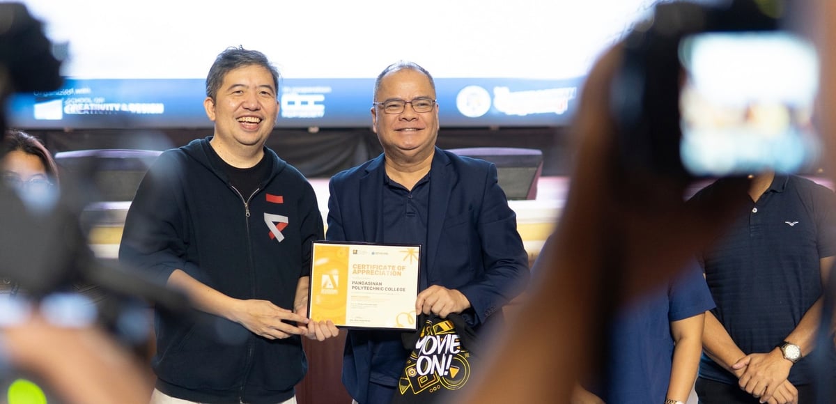 FDCP Education Consultant Seymour Sanchez with PPC president Dr. Raymundo D. Rovillos.