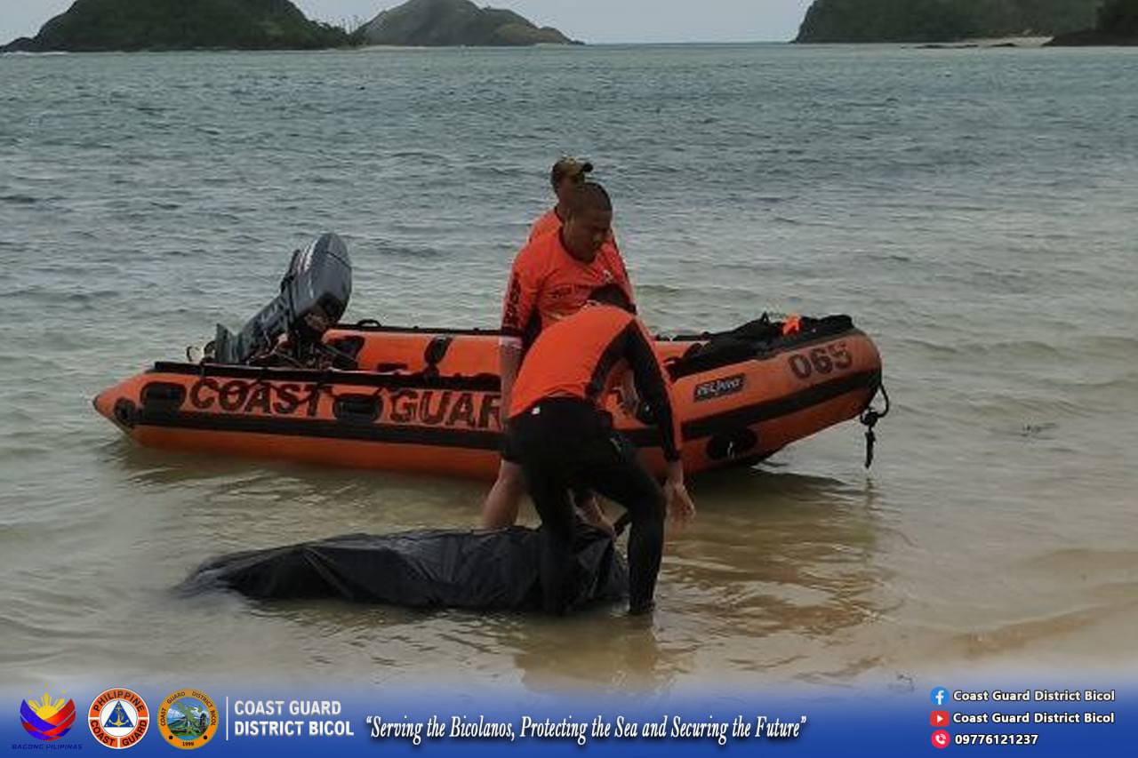 Coast Guard retrieves body of missing fisherman in Camarines Sur