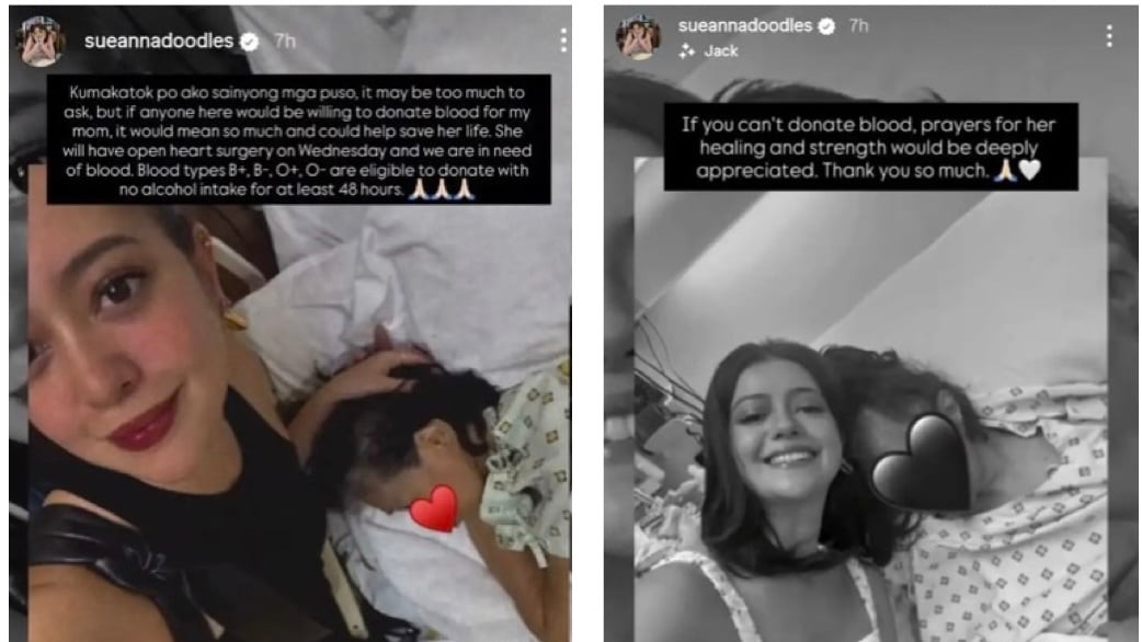 Sue Ramirez appeals for blood donors as mother faces open-heart surgery