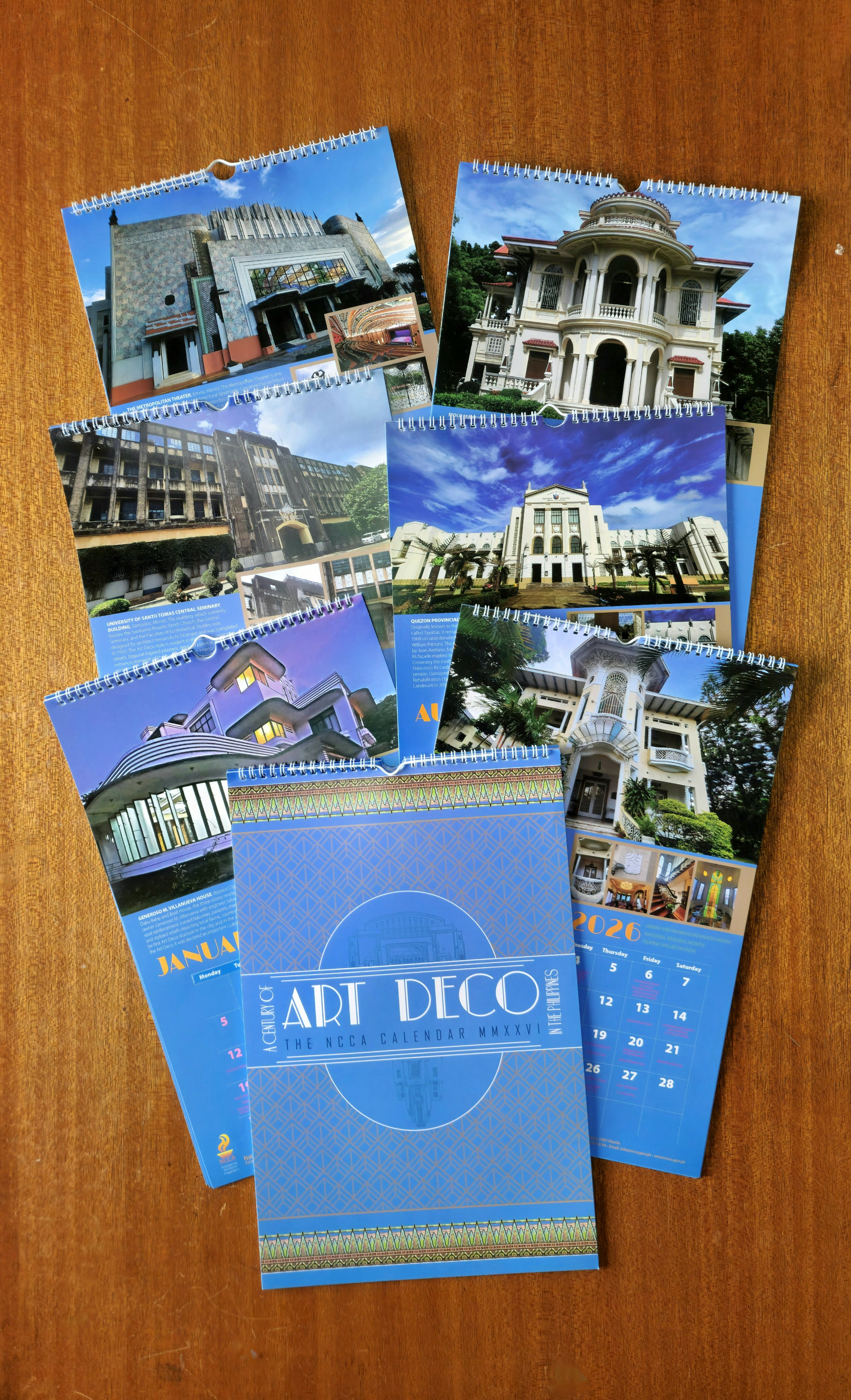 NCCA 2026 calendar celebrates a century of the Art Deco style.