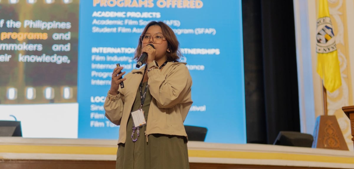 FDCP project development officer Korina dela Cruz.