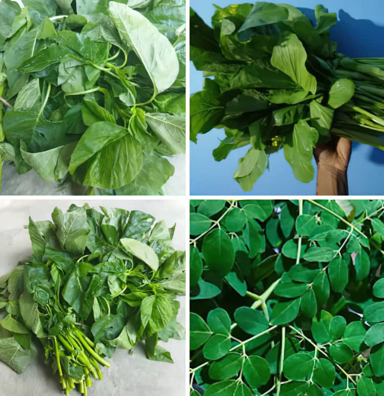 LEAFY greens such as alugbati, pechay, malunggay, kangkong and kamote tops are best for the Pinoy.