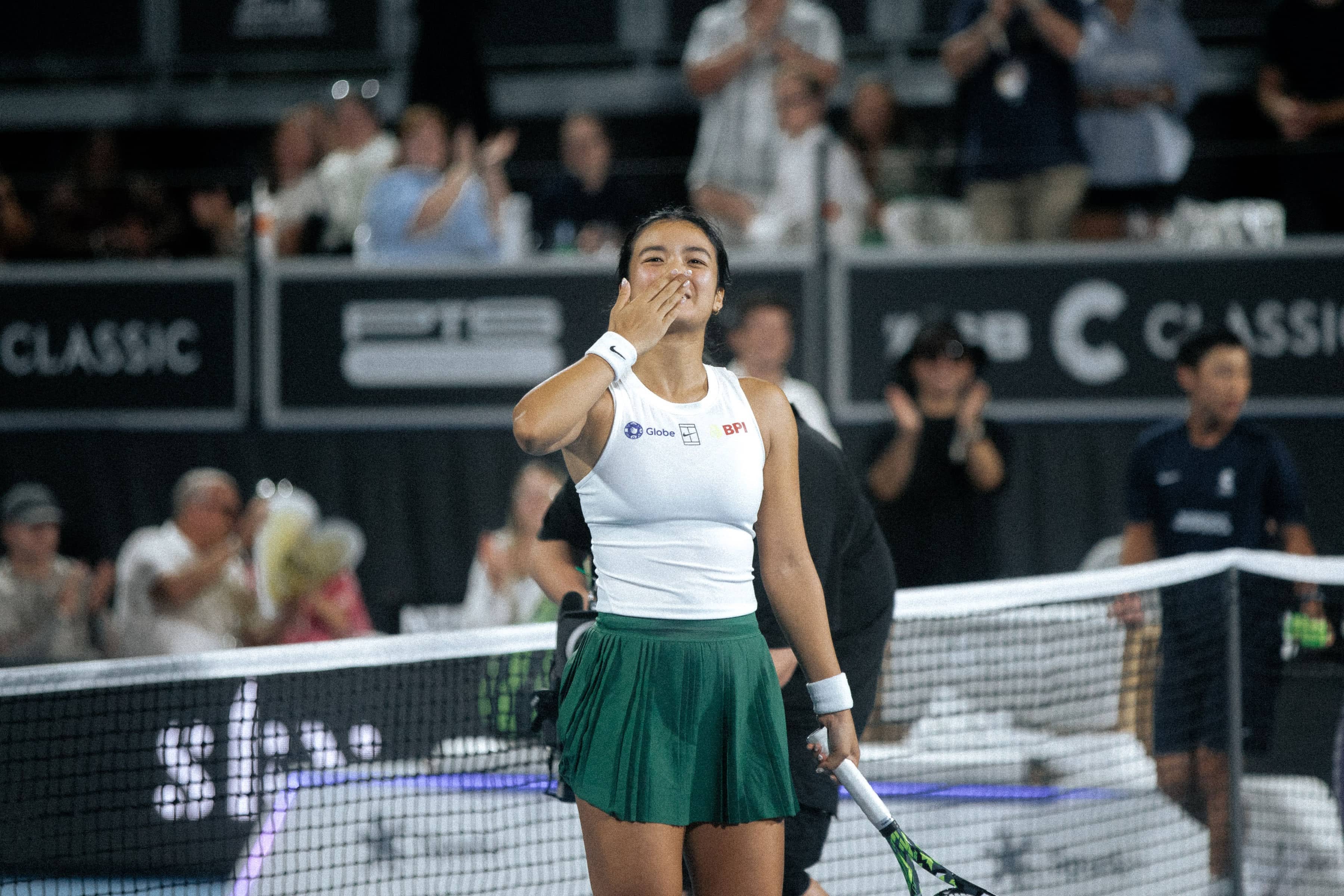 Tennis overload? Eala battles Croat, plays doubles