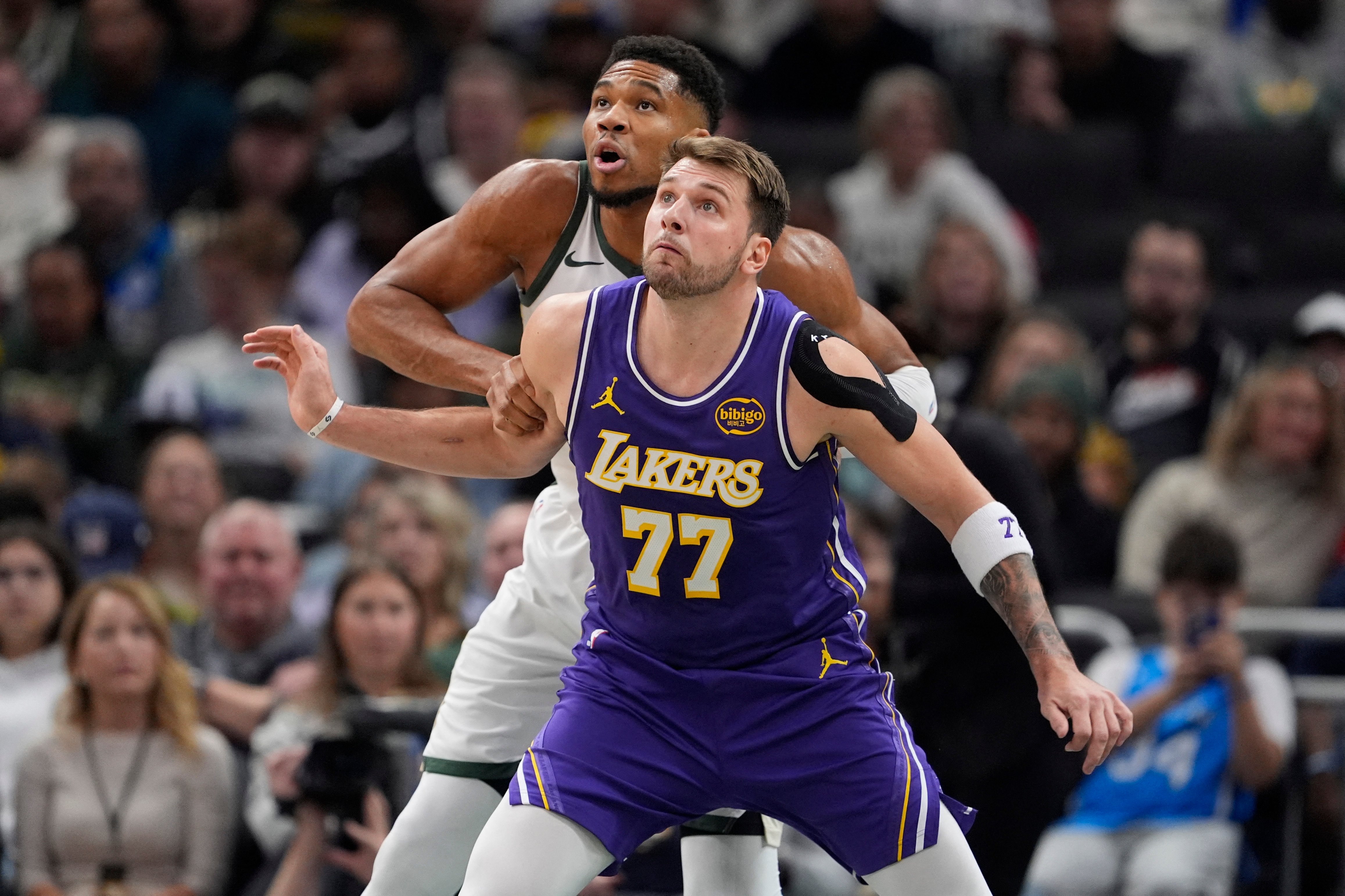 Doncic, Antetokounmpo lead NBA All-Star voting