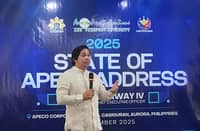 Aurora Pacific Economic Zone and Freeport Authority (APECO) president and CEO, Atty. Gil Taway IV