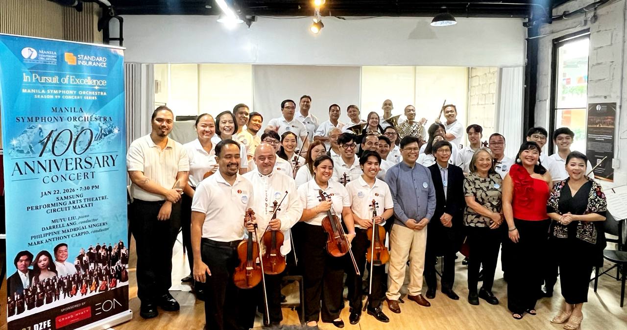 Manila Symphony Orchestra celebrates 100th with year-long concerts