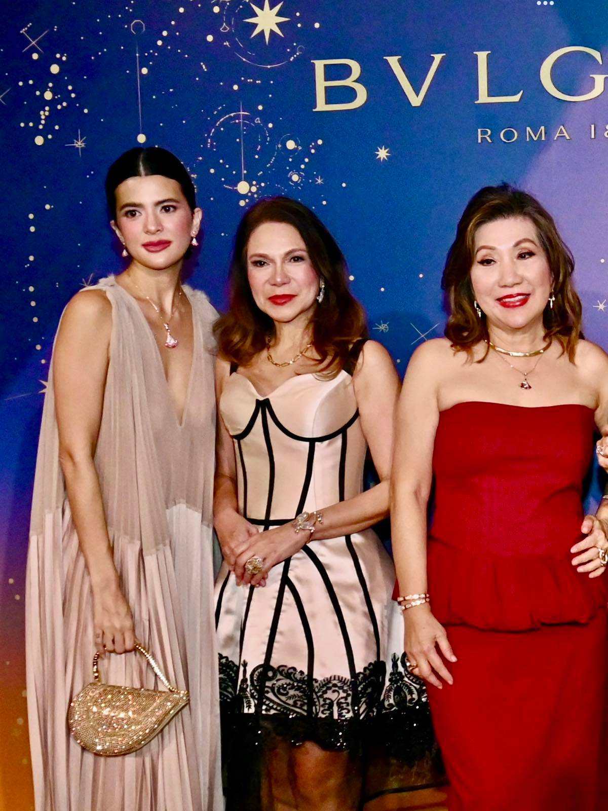 KATARINA Rodriguez, Elsie Pascua and Connie Haw.
