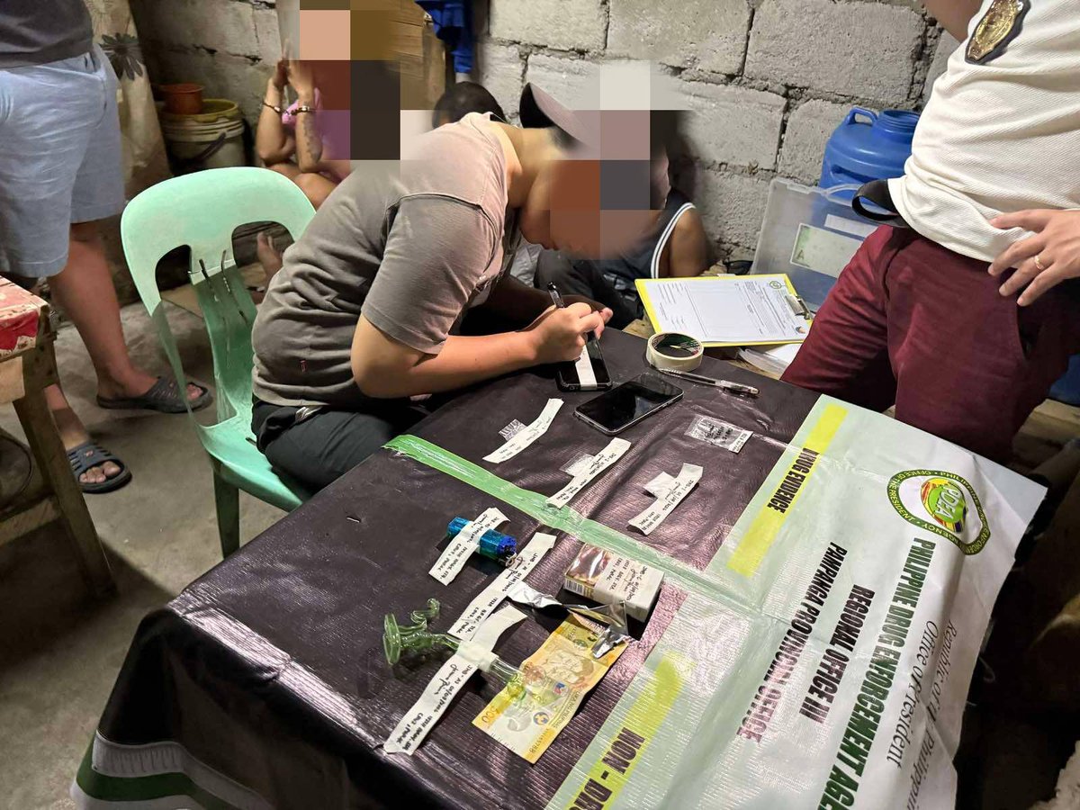 Drug den dismantled, 4 arrested in Porac buy-bust
