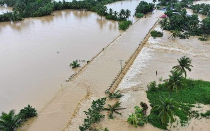 Shear line nagdulot ng malawakang pagbaha sa Eastern Samar