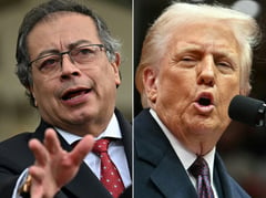 Trump invites Colombia president to White House after threats