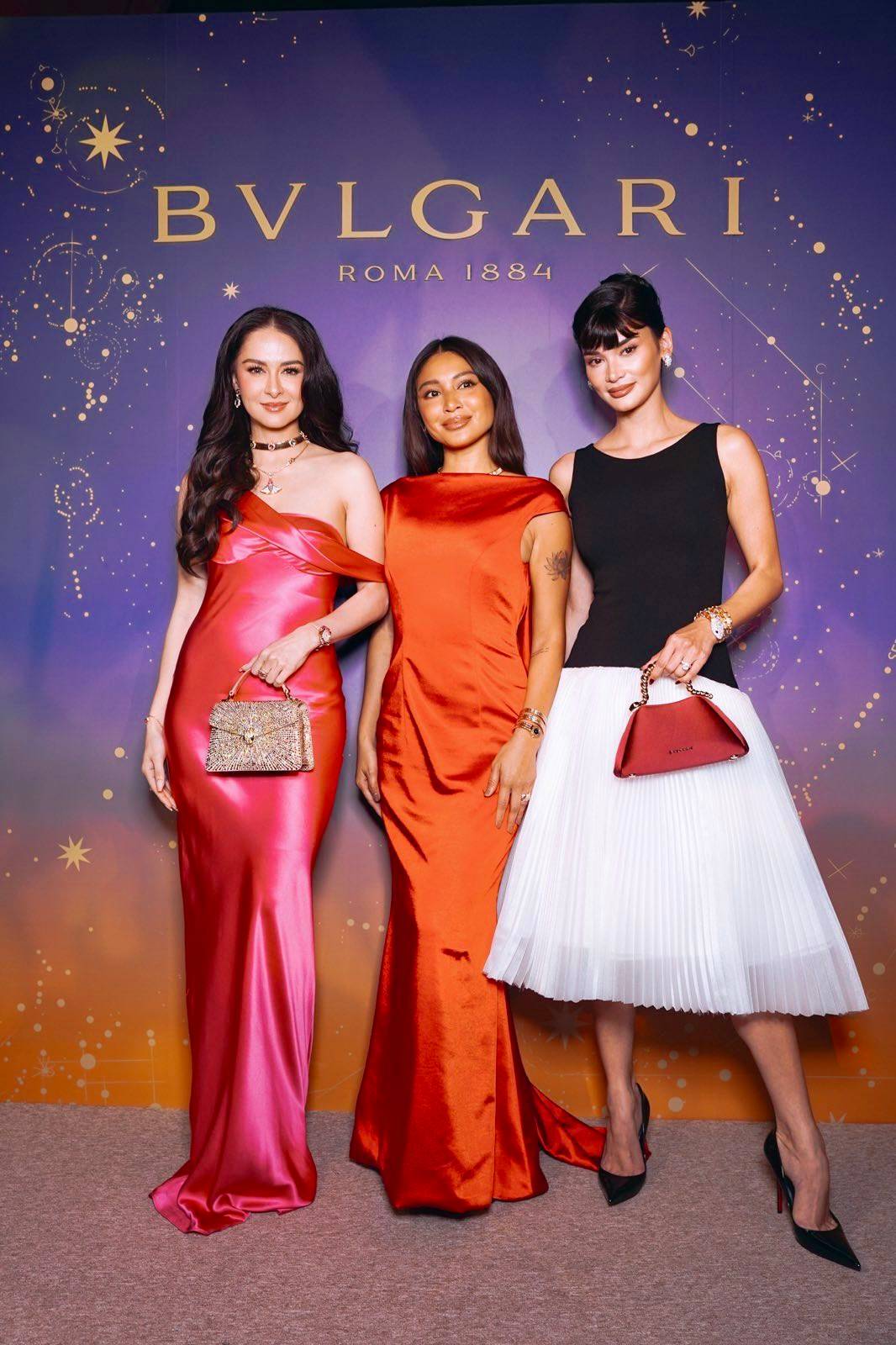MARIAN Rivera-Dantes, Nadine Lustre and Pia Wurtzbach-Jauncey.