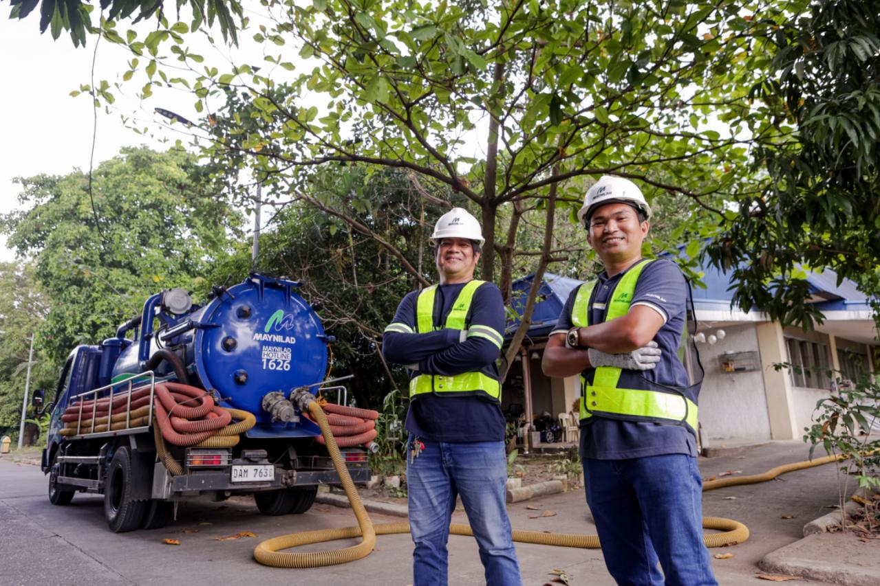 Maynilad offers free desludging services this January