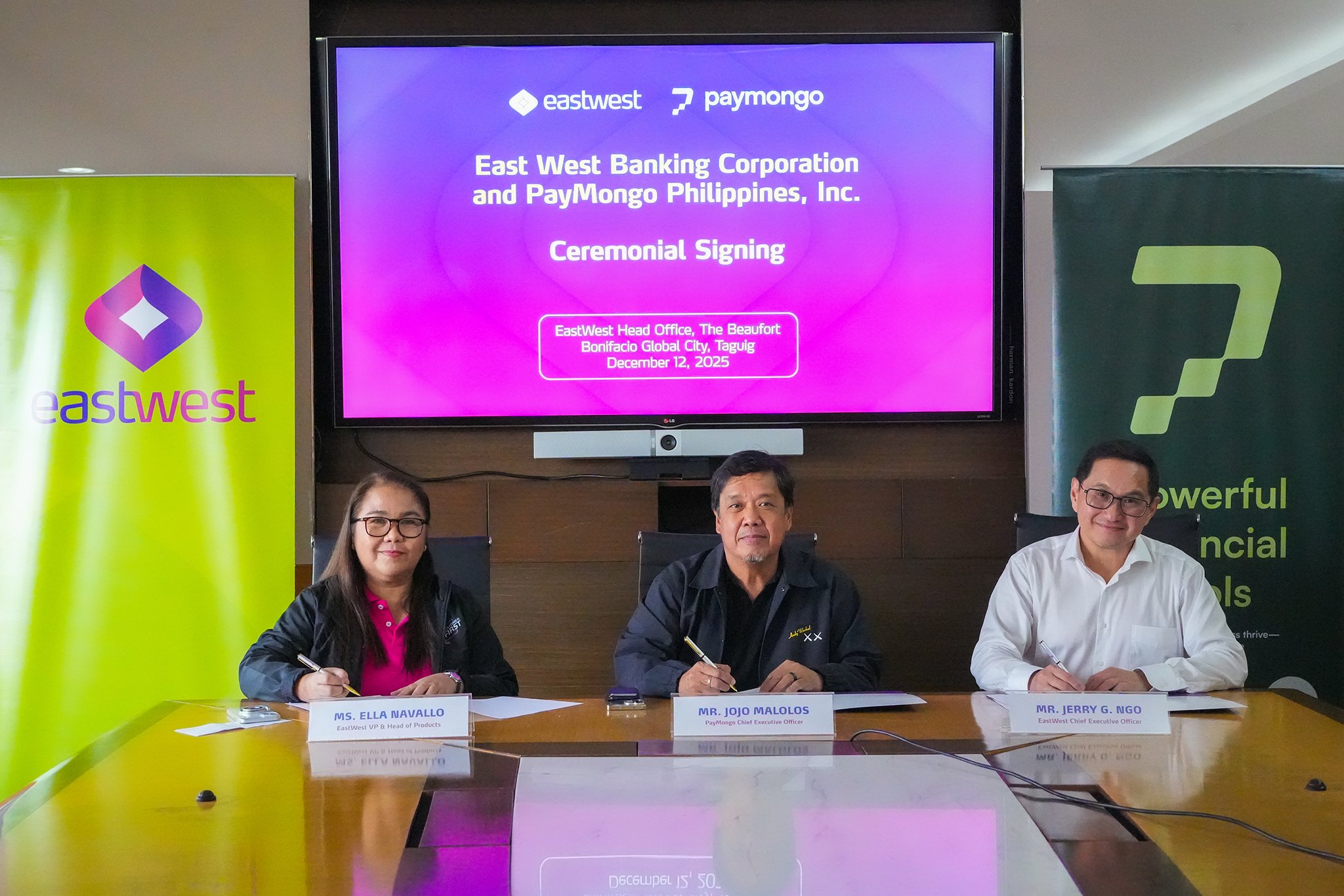EastWest, PayMongo target smoother digital transactions