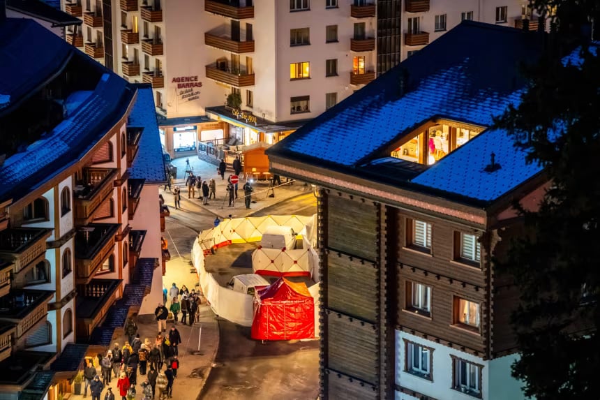 Swiss inferno bar co-owner held in custody, source tells AFP