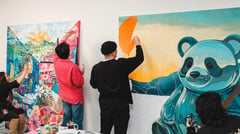 Filipino, Chinese artists unveil friendship mural