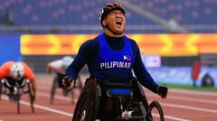 Mangliwan revels in being chosen as
flag-bearer