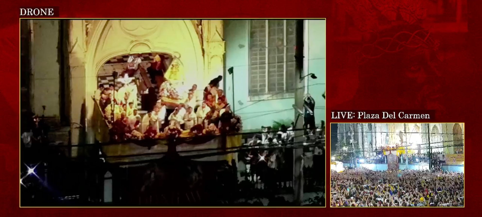 'Traslacion' continues after brief pause in San Sebastian Church