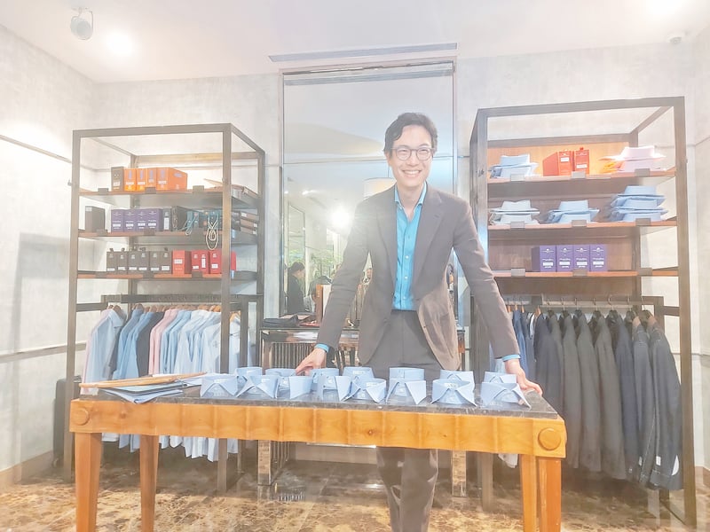 Not your grandfather’s suit: Justin Chang shares mission to bring tailoring to the next generation