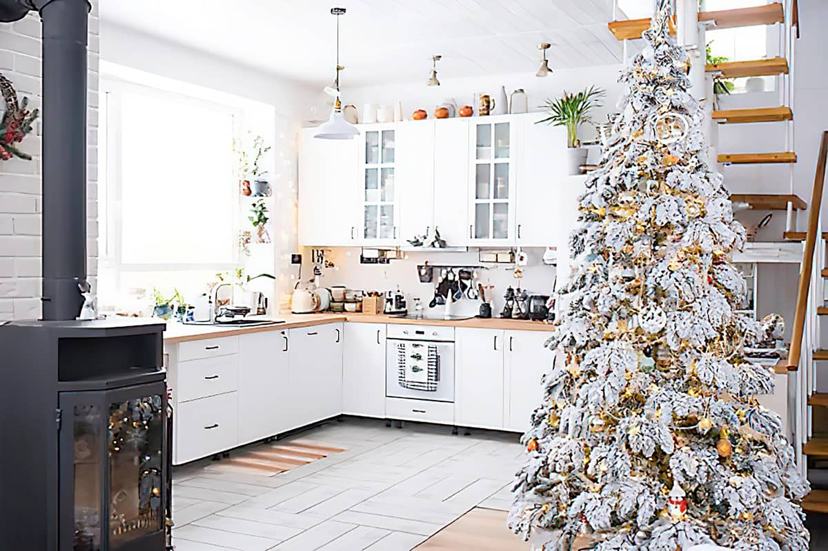 KITCHENS are always busy during the holidays and need to be decluttered afterward.