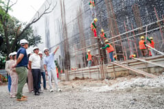 PBBM inspects QC high school reconstruction
