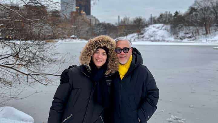 NIX Alanon and Rajo Laurel at the iconic Central Park.