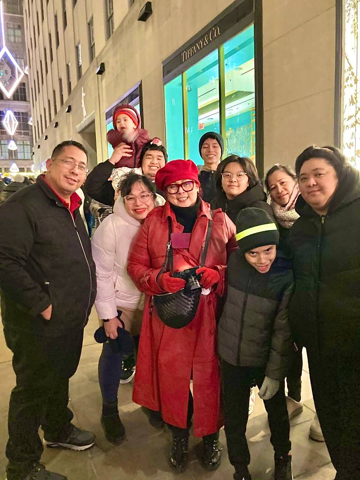 (FRONT) Froilex Ravelas, Maria Watkins, Cecil Ravelas, Elouise Quindara, Hunter Watkins and May Felice Quindara. (Back) Teddy Watkins, Froiden Ravelas, Logan Watkins, Elouise Quindara and Jovy Ravelas.
