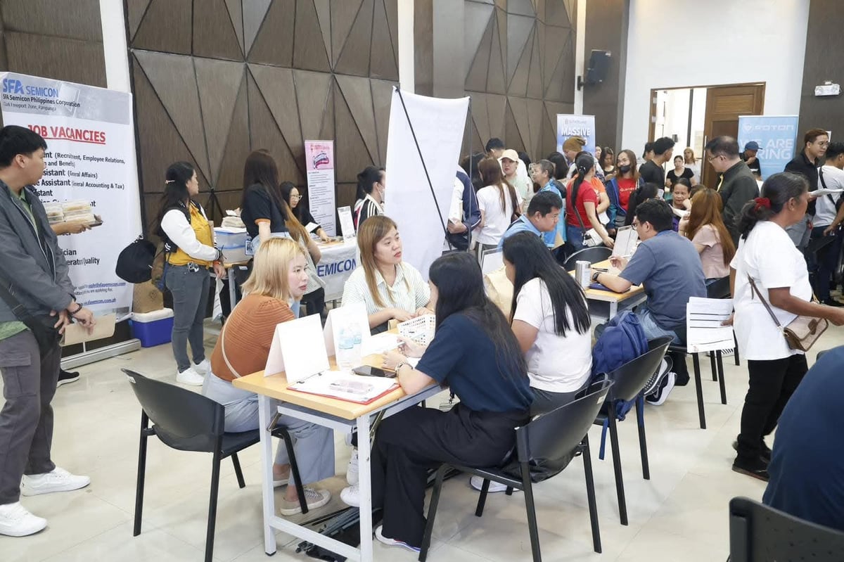 Job fair at Clark Freeport Zone leads to immediate hiring