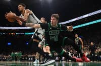 VICTOR Wembanyama delivers bigtime at crunchtime to power San Antonio to a 100-95 victory over Boston in the NBA.