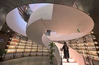 A WOMAN visits a bookstore in Beijing, China on 17 December 2025.