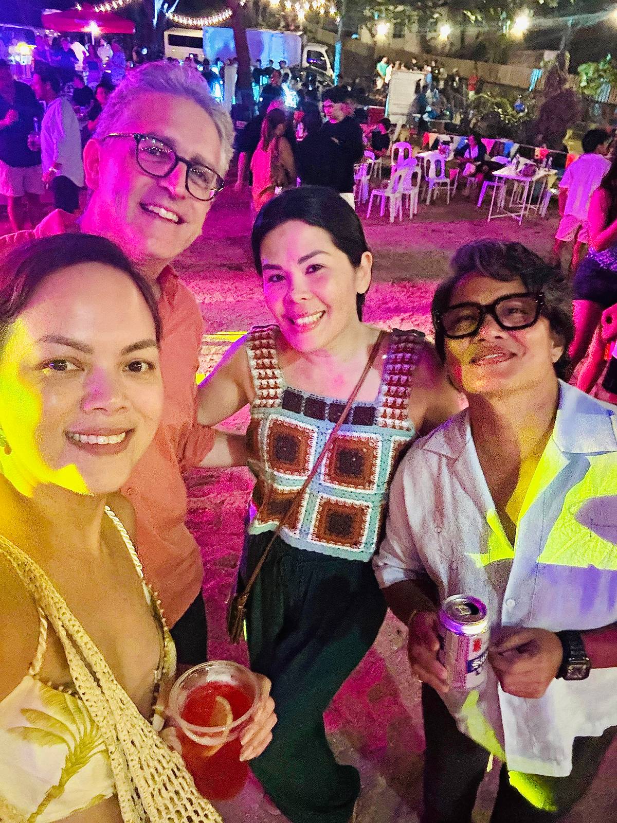 BIANCA and Paul Cueva, Mia San Agustin and Carol Karthe.