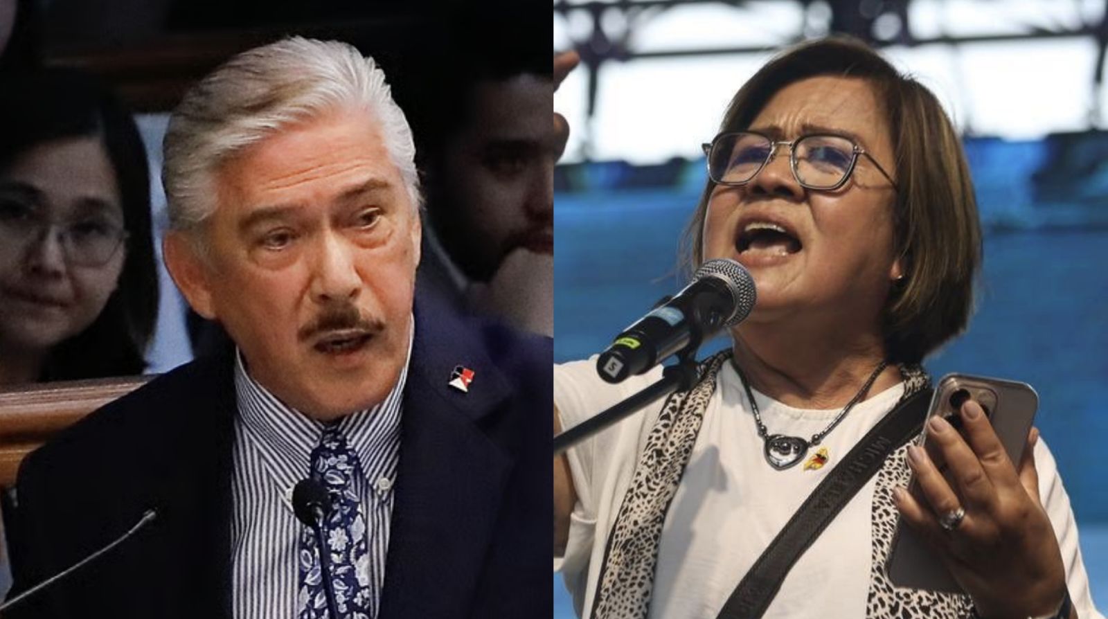 De Lima tells Sotto: Senate absence was ‘involuntary,’ unlike Bato’s
